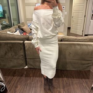 Aritzia white dress